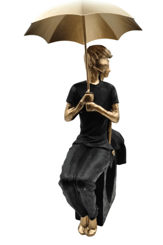 Figurka siedząca para pod parasolem1.png