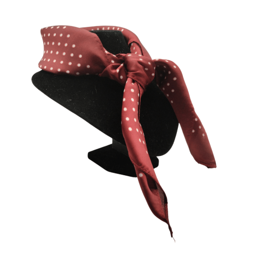 Apaszka grochy bordowe1.png